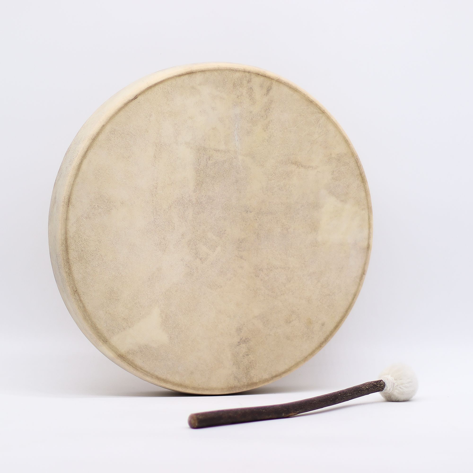 Spirit of the Bear - Shaman Drum & Stick- Tunable - 40cm - Image 11
