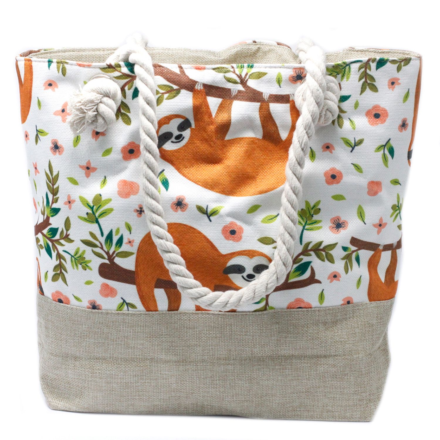 Rope Handle Bag - Sloths - Image 4