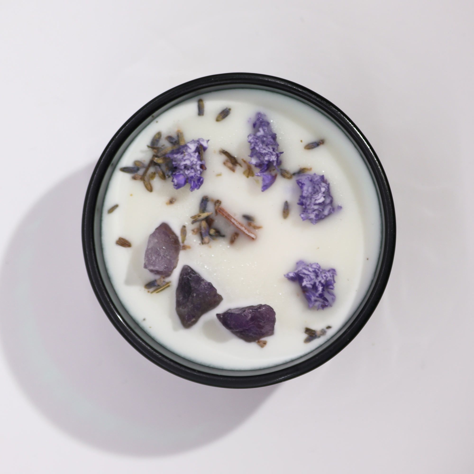 Hop Hare Crystal Magic Flower Candle - The Moon - Image 5