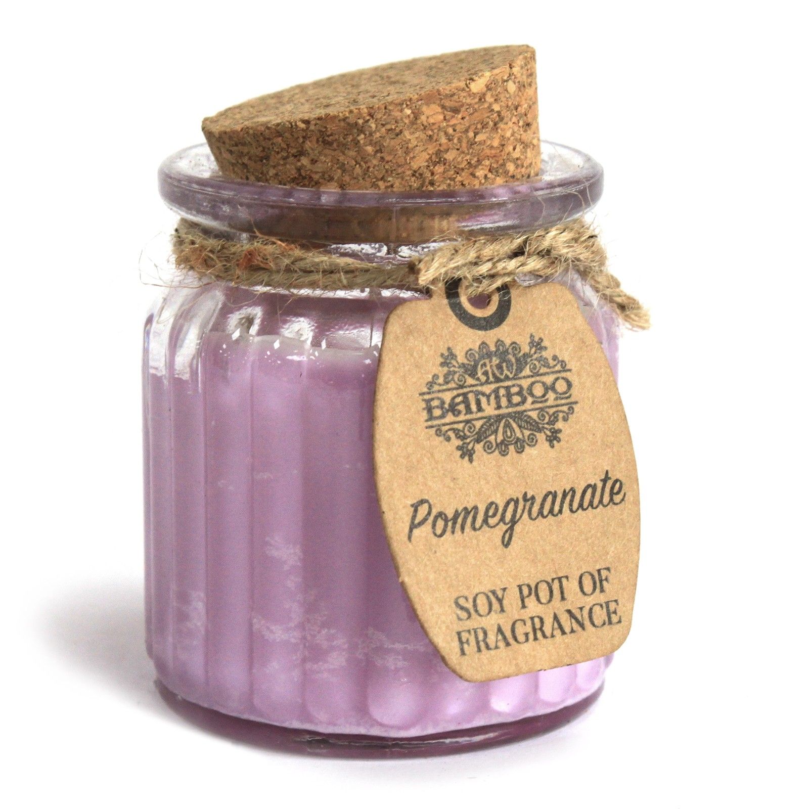 Pomegranate Soy Pot of Fragrance Candles - Image 3