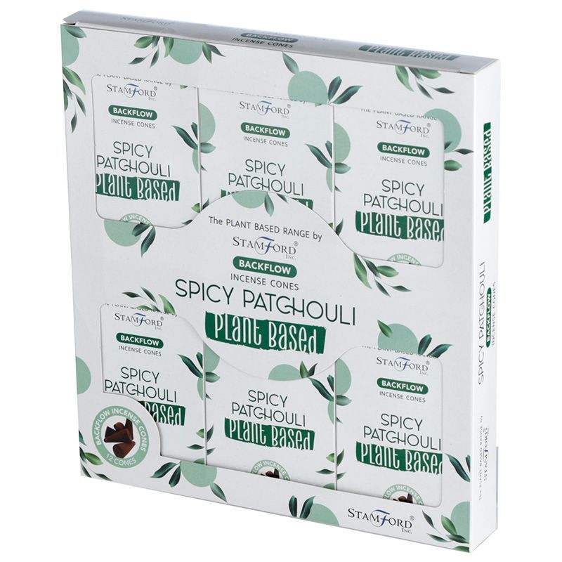 Plant Based Backflow Incense Cones - Spicy Patchouli - Image 2