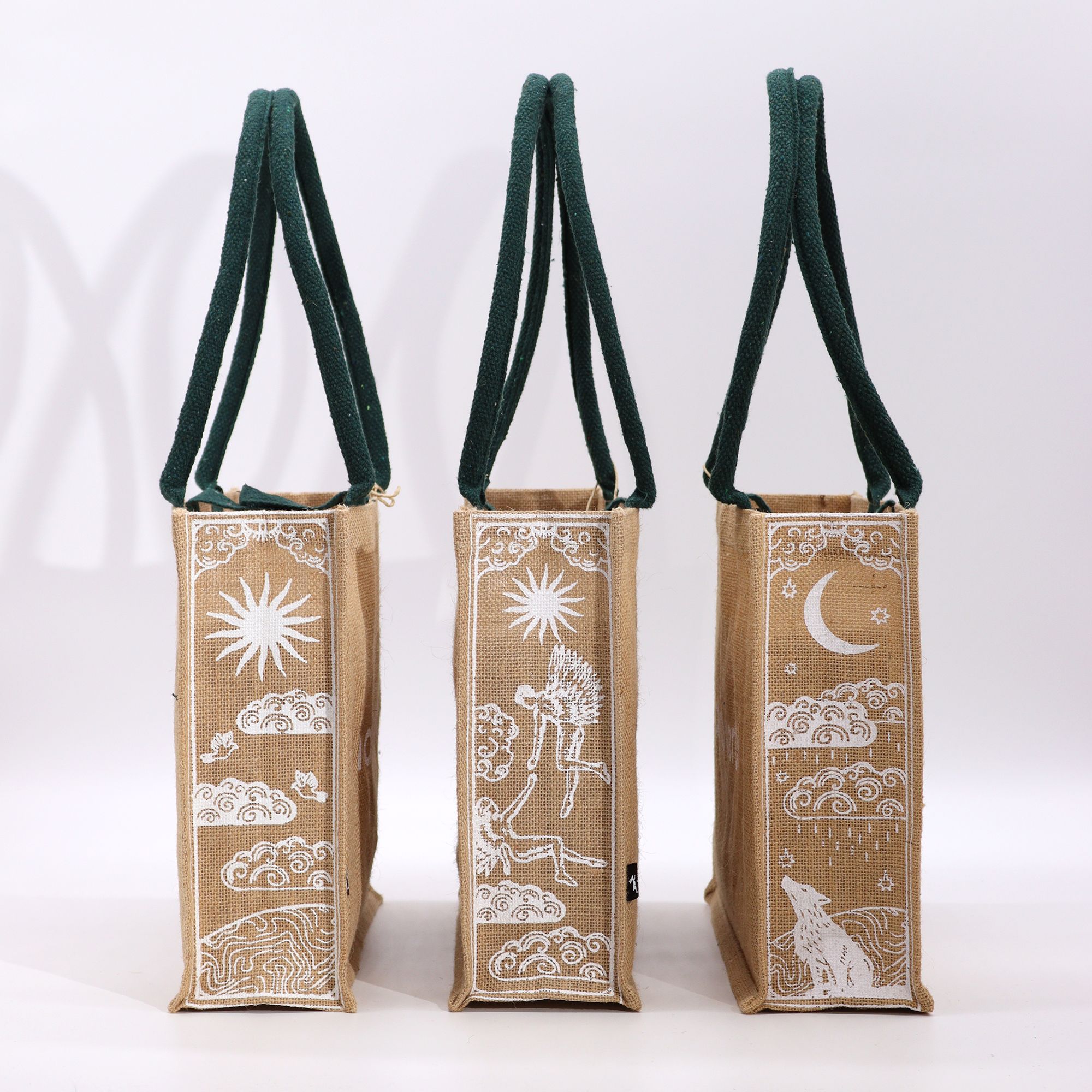 Hop Hare Jute Big Bag - I am Powerful - Image 6