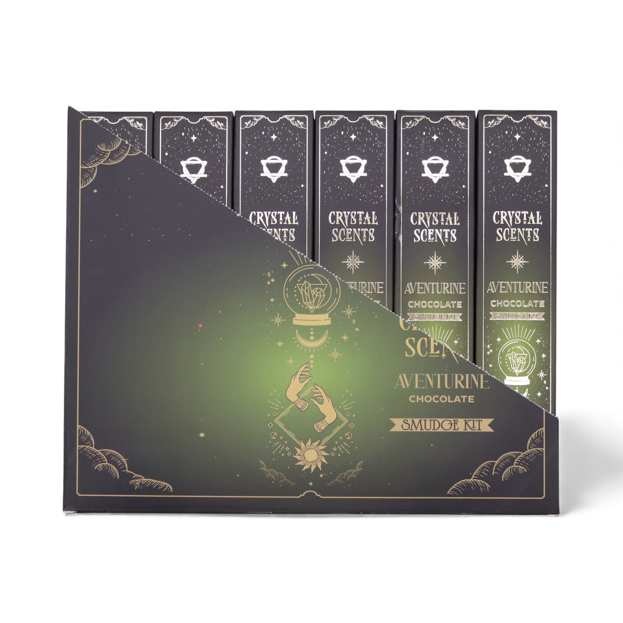 Aventurine Crystal Scents Smudge Incense - Chocolate - Image 7