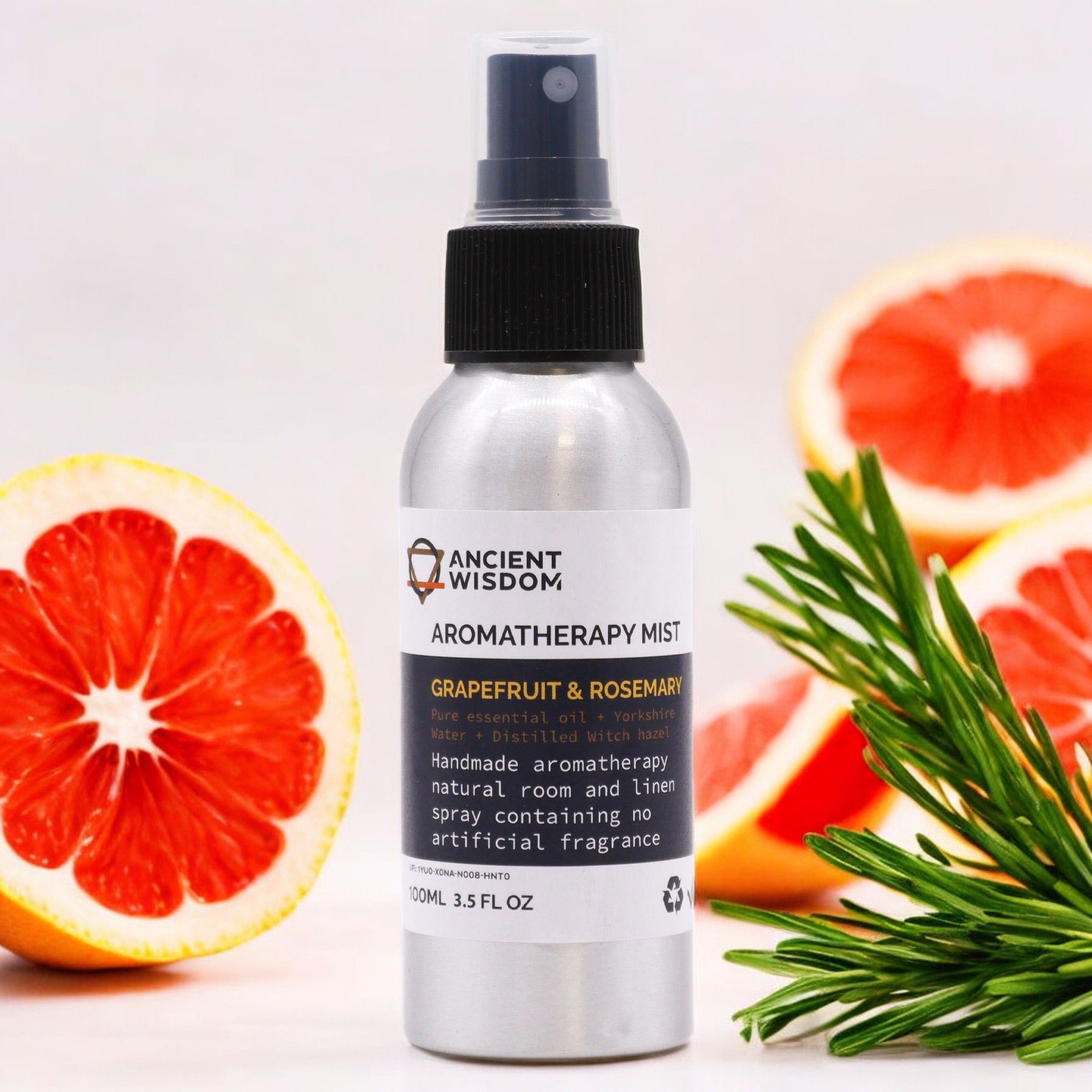 100ml Essential Oil Mist - Grapefruit and Rosemary - Image 2