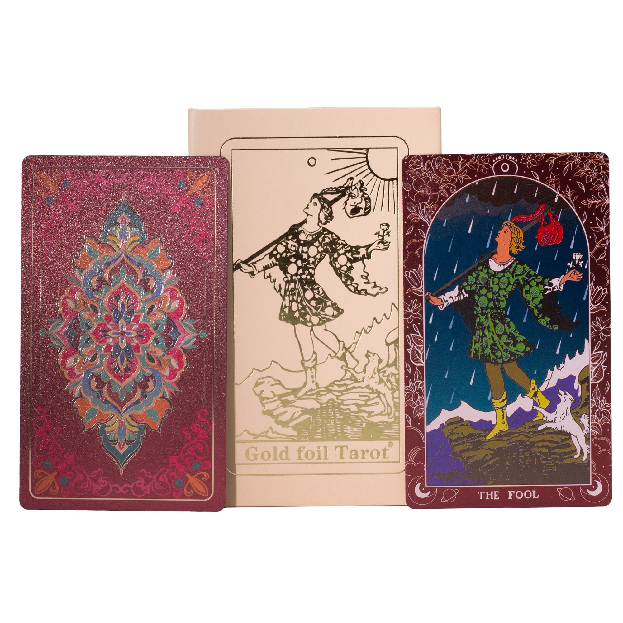 Pink Box Ruby Foil Tarot Card Gift Box Set - with booklet - Image 2
