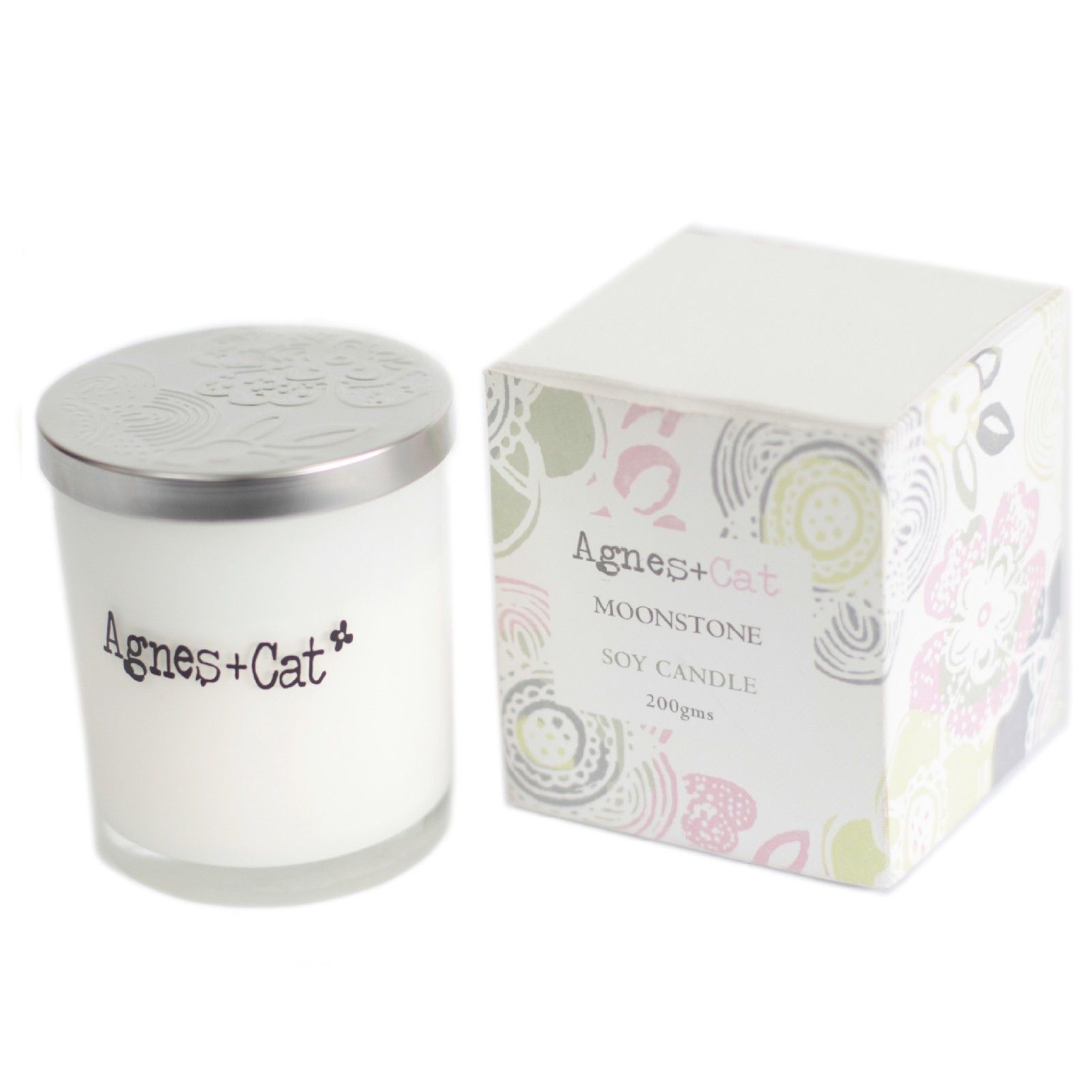 Agnes + Cat Votive Candle - Moonstone - Image 2