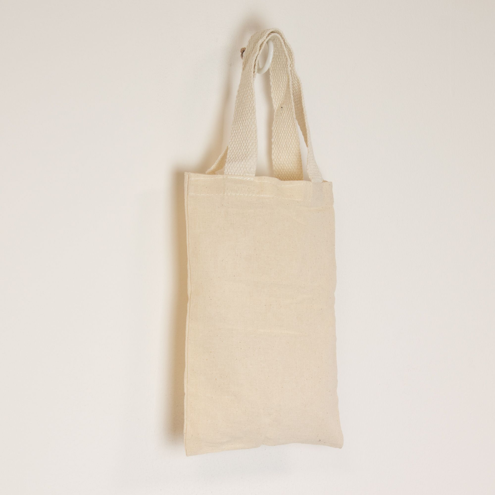 Nomad Sari Iconic Mini Gift Tote Bag - Unprinted- (25x18cm) - Natural 4oz - Image 2