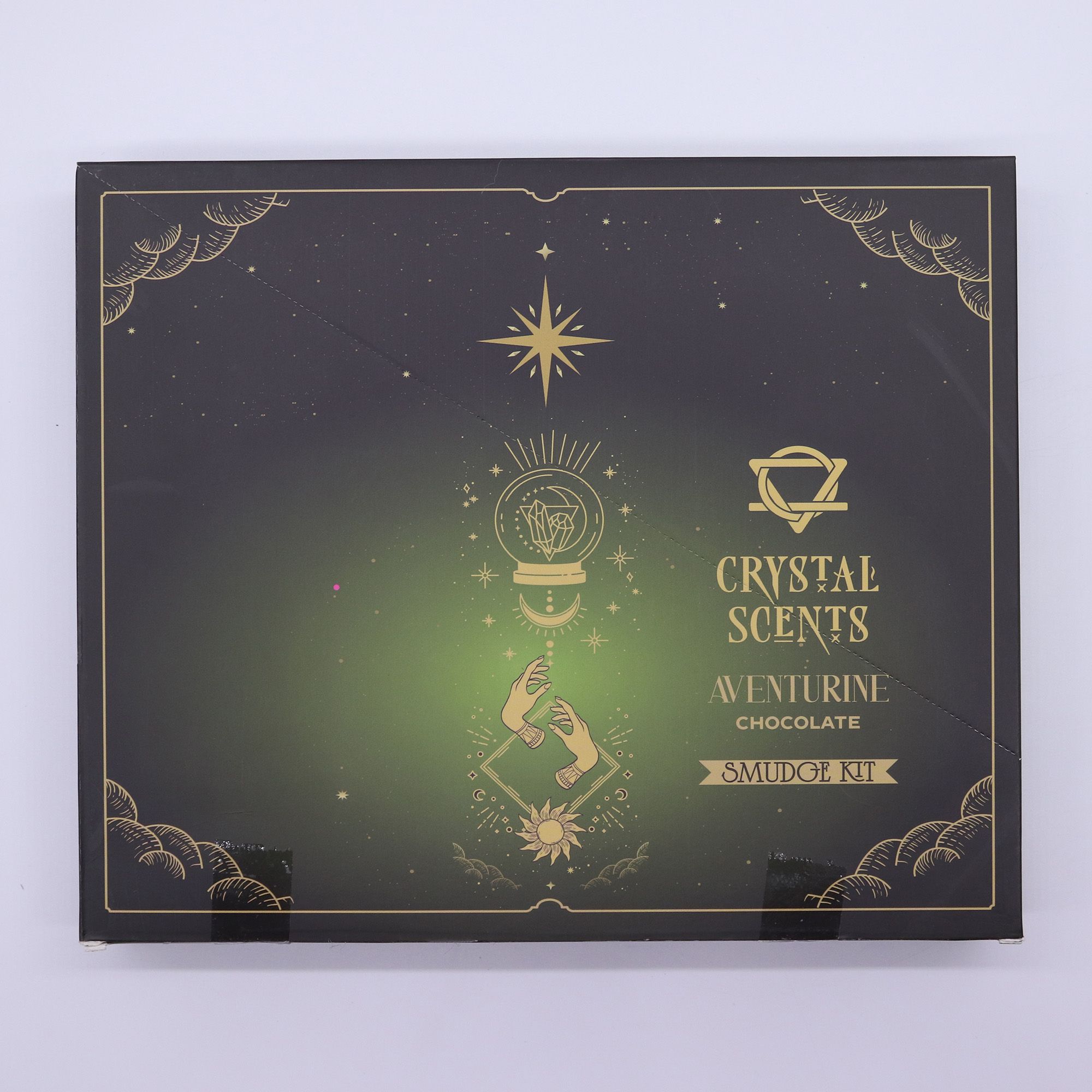 Aventurine Crystal Scents Smudge Incense - Chocolate - Image 4