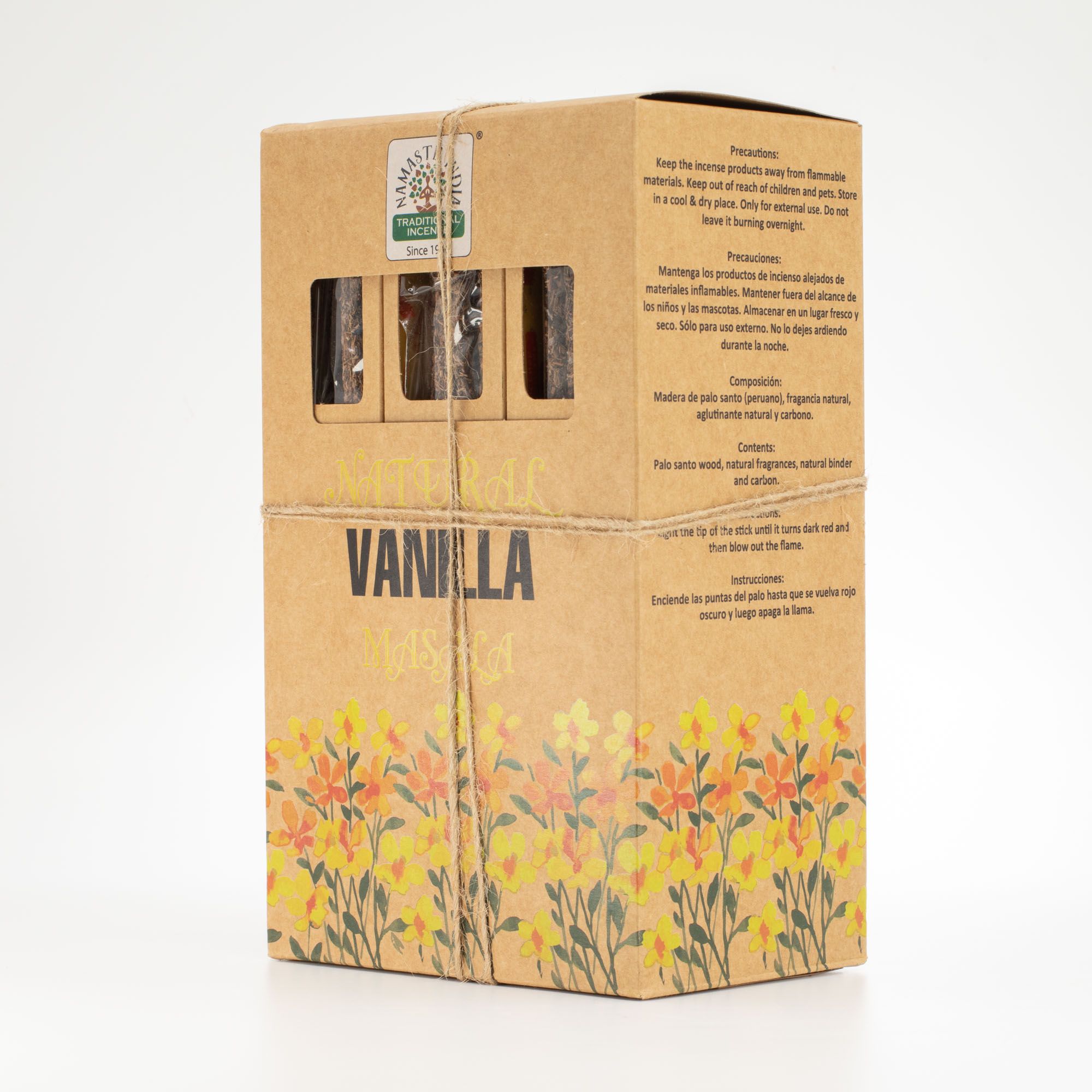 Natural Botanical Masala Incense - Vanilla - Image 6