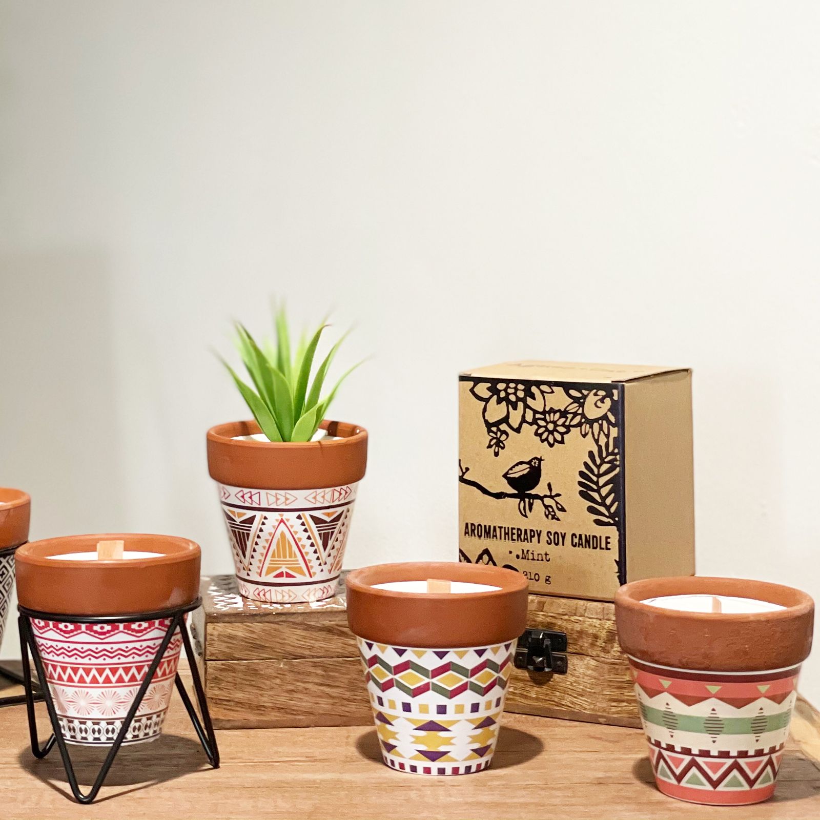Agnes + Cat Herb Garden Candles - Clove - Image 4