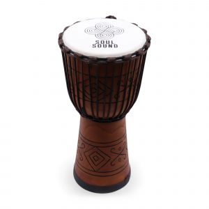 Large Pro Djembe Drum - Soul Sound (low) - 50cm (22cm Dia)