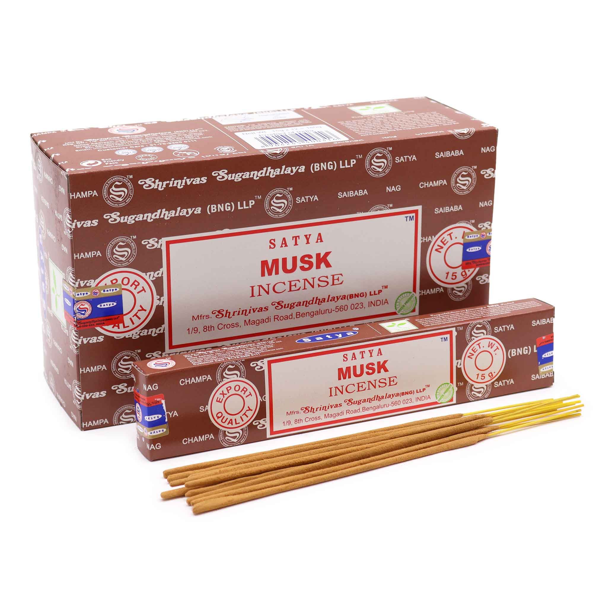 Satya Incense 15gm - Musk - Image 3