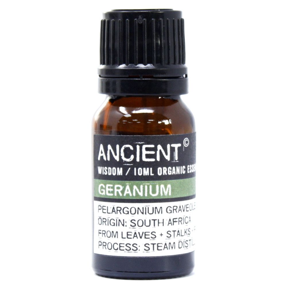 Geranium Organic Essential Oil 10ml - Image 2