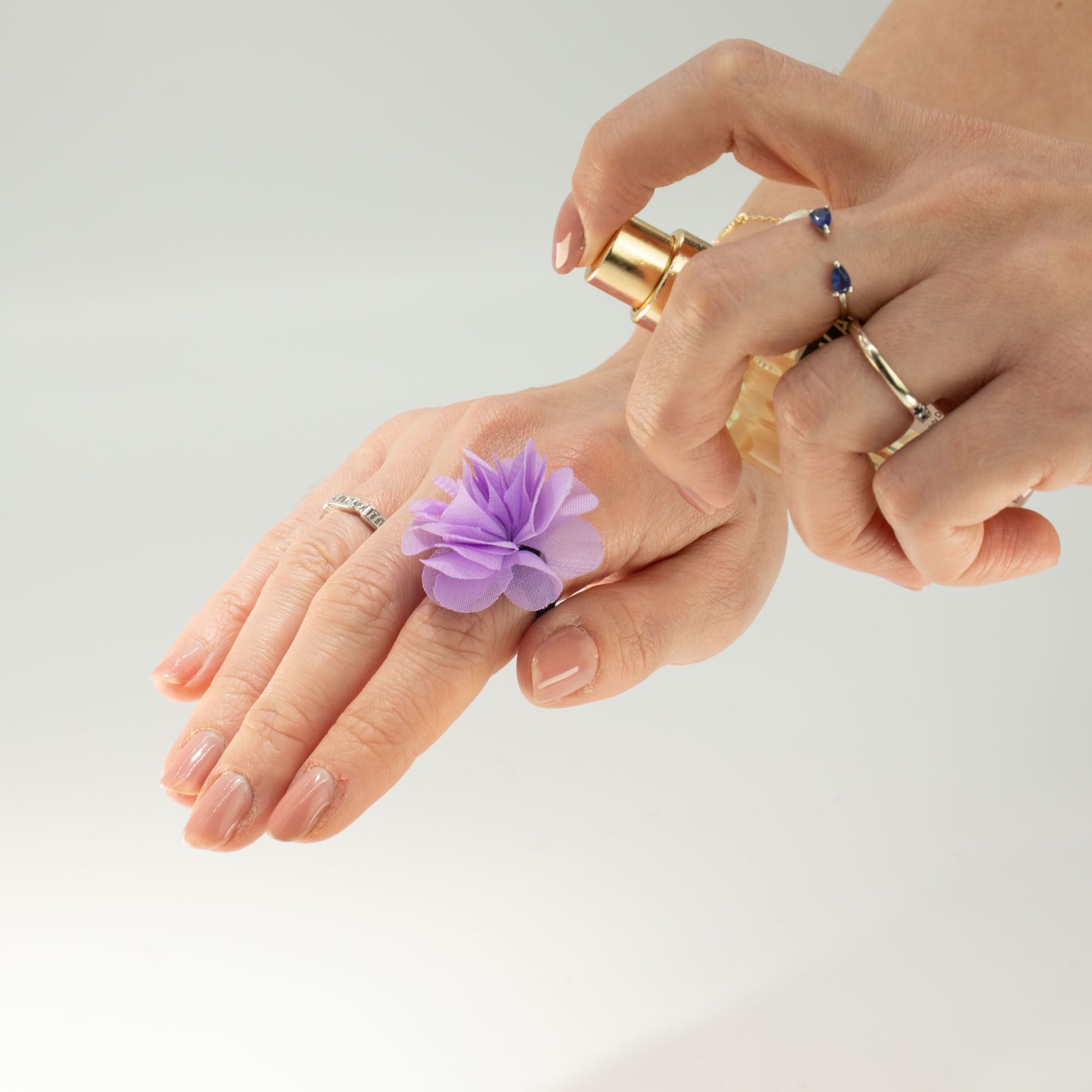 Fragrance Chiffon Diffuser Rings - Lavender - Image 3