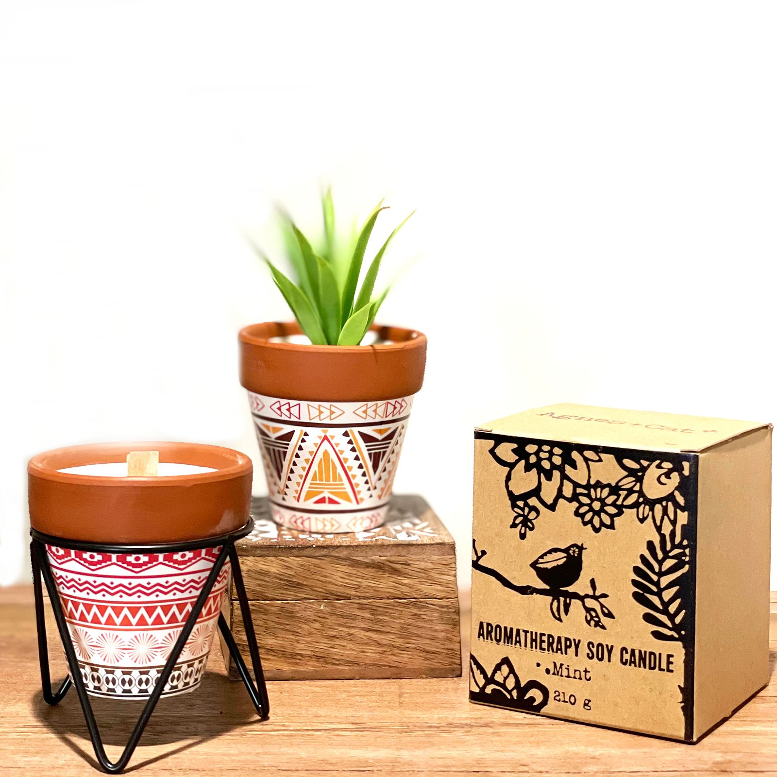 Agnes + Cat Herb Garden Candles - Clove - Image 6