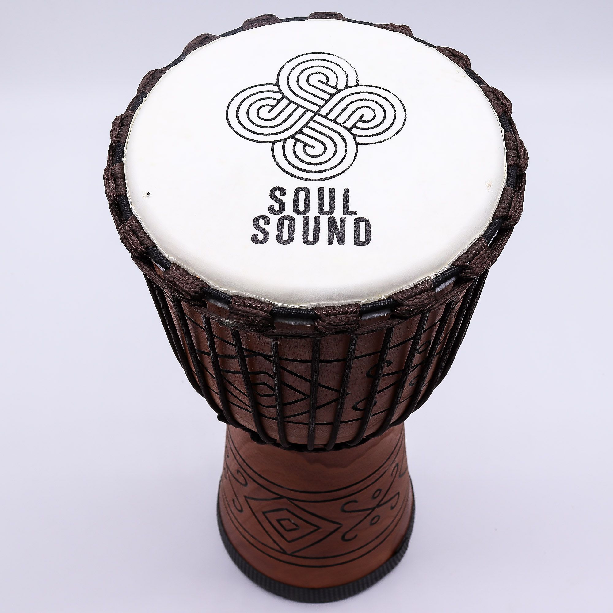 Large Pro Djembe Drum - Soul Sound (low) - 50cm (22cm Dia) - Image 3