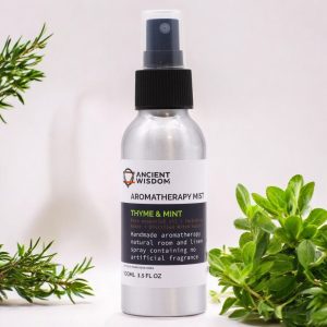 100ml Essential Oil Mist - Thyme & Mint