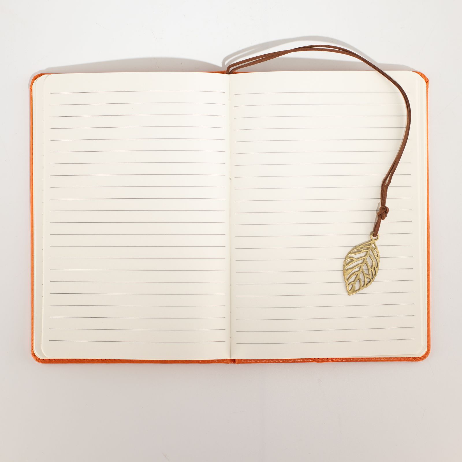 A5 Intention Note Book - LCD Wipe Screen - Orange Leather Effect - 160 Pages - Image 6