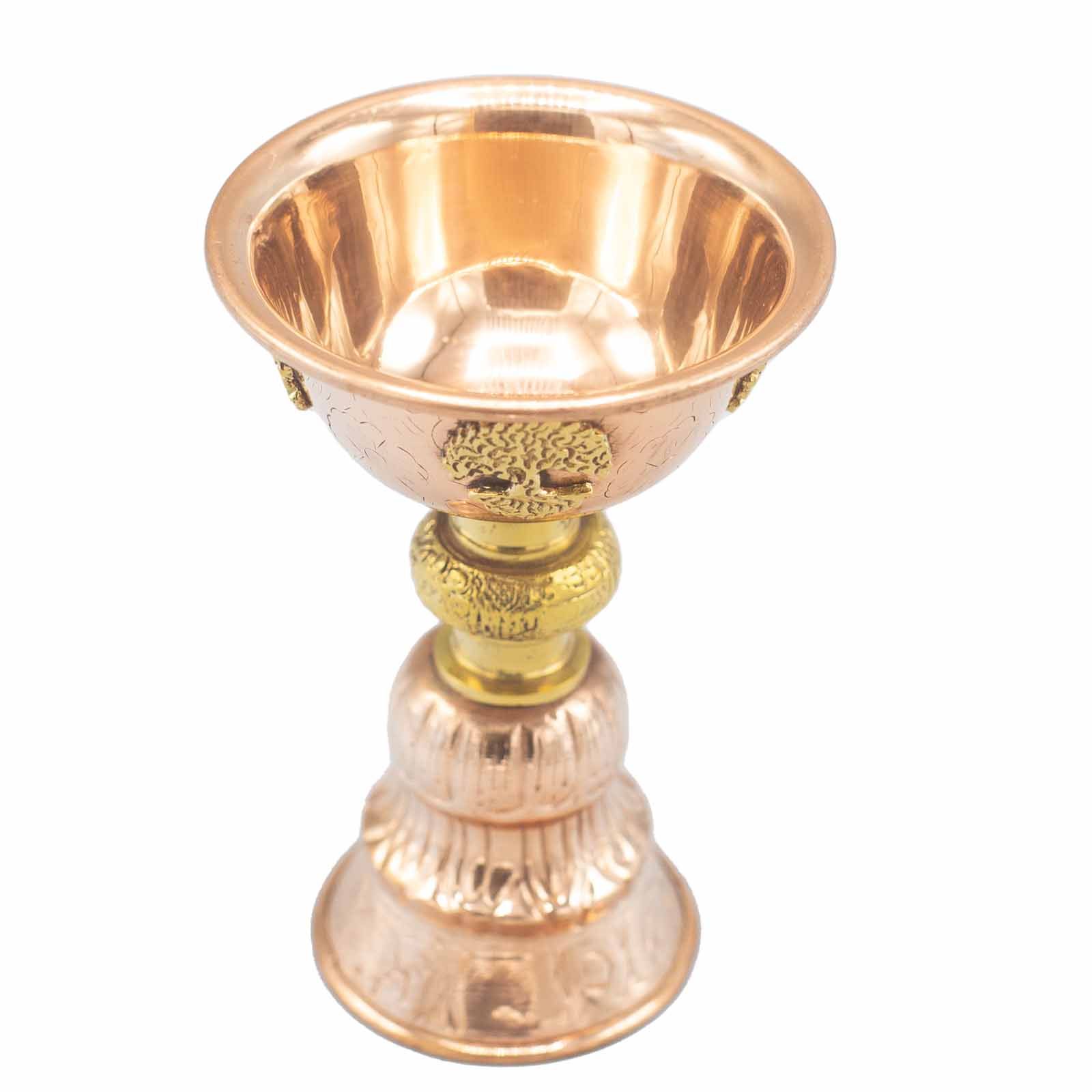 Copper Ritual Goblet with Tree of Life 10x15cm - Image 3