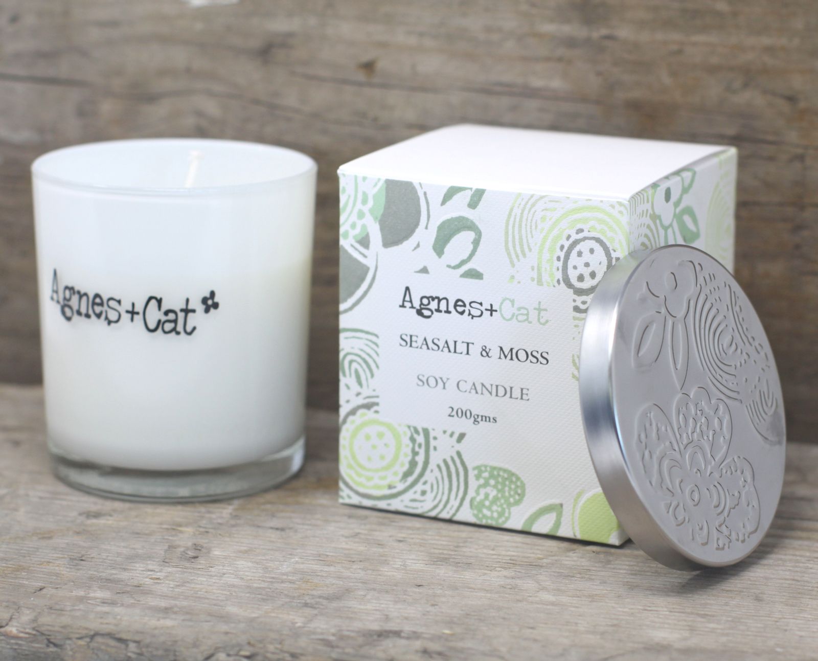 Agnes + Cat Votive Candle - Velvet Moon - Image 3