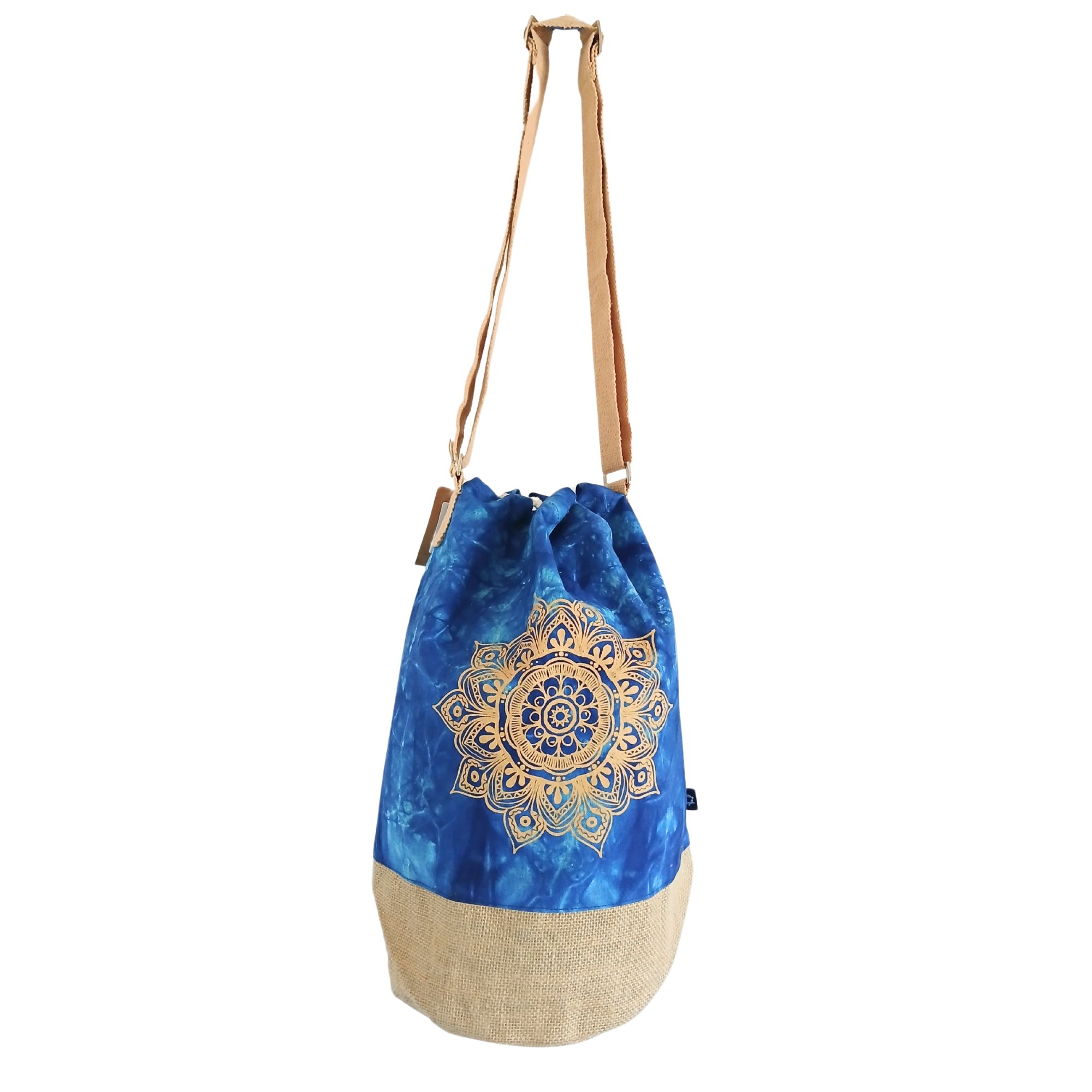 All Natural Backpack - Blue Stonewash - Mandala - Image 2