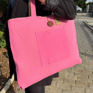 Jute & Cotton Reversible Big Bags