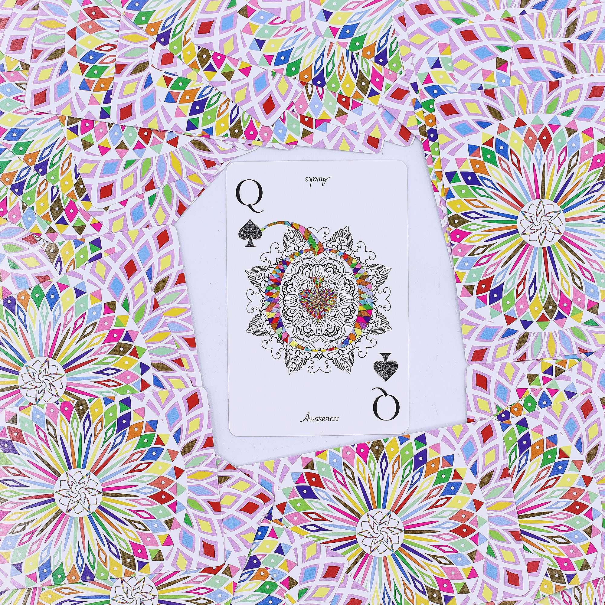 Mandala Playing & Oracle Cards – Kaleidoscope Symmetry - Image 9